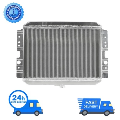 865 Aluminium Radiator for 1984 1986 1987 Mazda B2000 1982-1984 1987-1993 B2200 - Image 1 of 4