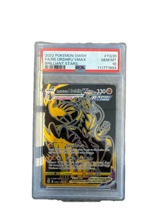 PSA 10 2022 Pokemon SWSH FA/RS Urshifu Vmax Brilliant Stars #TG30 - Picture 1 of 4