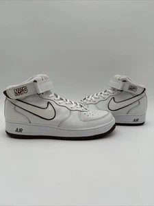 Nike Air Force 1 Mid White Bison Varsity Red 2003 Size 10.5 Brand New 306352-115 - Picture 1 of 24