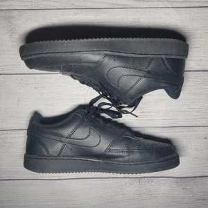 Nike Court Vision Low Men's 8 Next Nature 'Triple Black' DH2987-002 - Picture 1 of 7