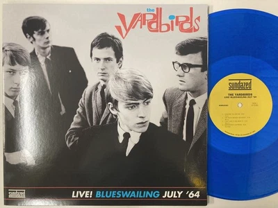 THE YARDBIRDS - Live! Blueswailing July '64 LP (SUNDAZED Reissue, Blue Vinyl) M- - Image 1 of 2