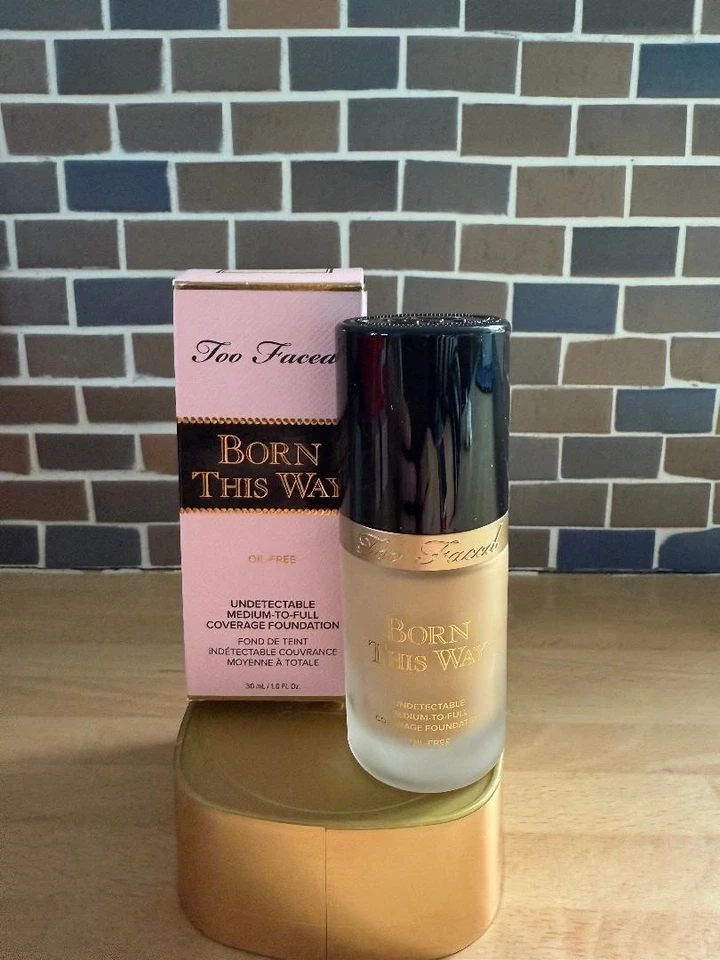 Too Faced Born This Way Oil-Free Medium-To-Full Coverage Foundation 'Ivory' - Image 1 of 3