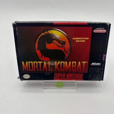 Mortal Kombat - Competitive Edition (Super Nintendo SNES, 1993) - Image 1 of 4