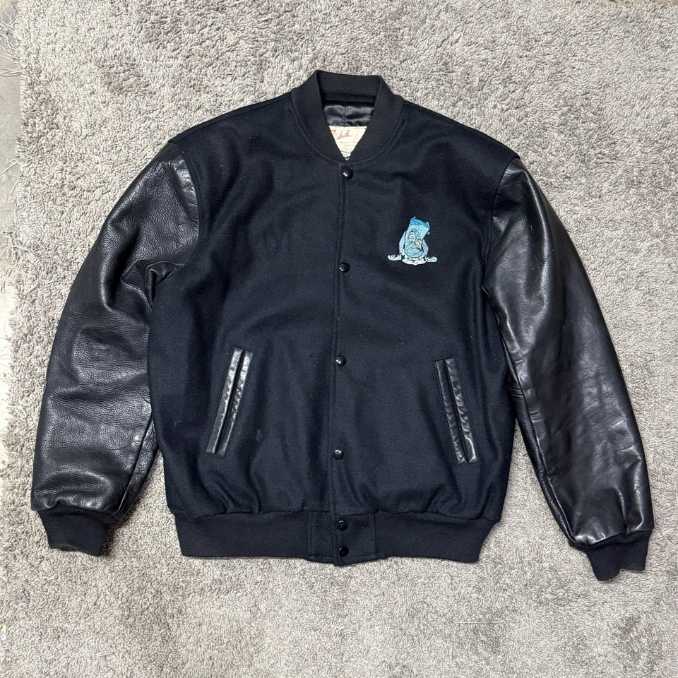 Chaqueta Universitaria Sichel Vintage 1994 PAGEMASTER “Horror” Película Promo Cast & Crew L Foto 1 de 4