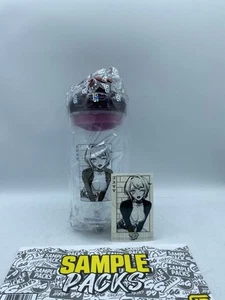 Gamersupps Waifu Cup “Senpai Problems” Cup & Sticker w/ Samples! - Picture 1 of 5