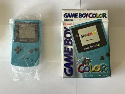 Consola portátil Nintendo Gameboy color verde azulado CGB-001 probada en funcionamiento LEER DESCRIPCIÓN  Foto 1 de 4