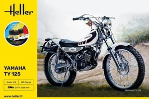 Heller: STARTER KIT Yamaha TY 125 in 1:8 - Foto 1 di 4