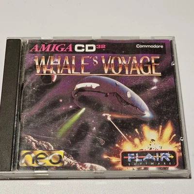 Whale's Voyage -Commodore CD32 Amiga VERY GOOD CONDITION , Manual Oz Game Seller - Image 1 of 4