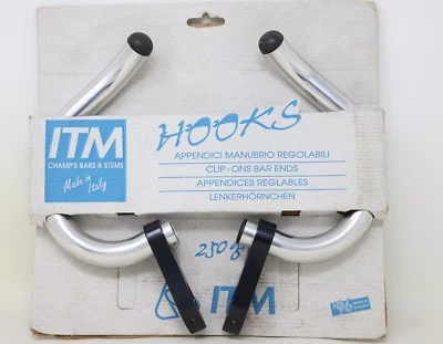 NOS ITM HOOKS TIME TRIAL TRIATHLON CRONO BAR HANDLEBAR EXTENSIONS 90S VINTAGE  - image 1 of 4