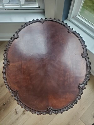 Gorgeous True Certified Imperial Grand Rapids Pie Crust Accent Table- 1910s RARE - Image 1 of 4