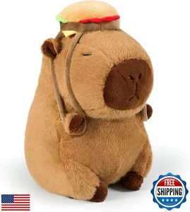 MOTTOYS Cute Capybara Plush - 8 inch Stuffed Animal Plushies - Children's Toy - Picture 1 of 5