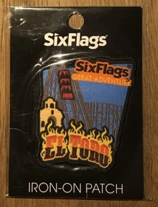 Six Flags Great Adventure - El Toro - Iron-On Patch - Roller Coaster ⭐NEW⭐ - Picture 1 of 2