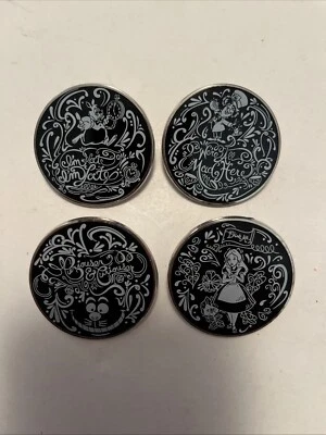 Disney Parks Alice In Wonderland Pins Booster Trading Pin Set 2014 - Image 1 of 4