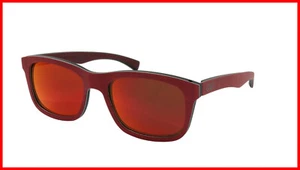 Gafas de sol DORADAS Y MADERA madera espejada hechas en Luxemburgo Twenty 03 - Imagen 1 de 9