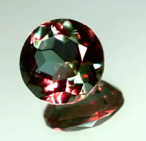 Pietra preziosa sciolta naturale bella che cambia colore alessandrite 4,08 ct forma rotonda - Foto 1 di 4