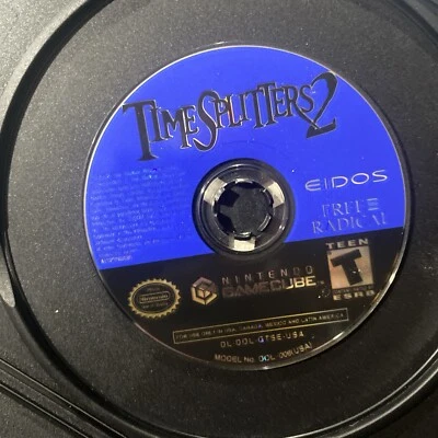 TimeSplitters 2 (Nintendo GameCube, 2002) Disc Only Tested Working - Image 1 of 4