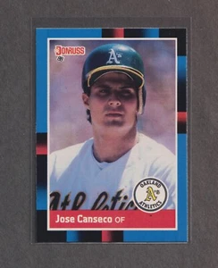 1988 Donruss - #302 Jose Canseco Oakland Athletics - Picture 1 of 2