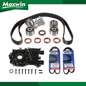 Timing Belt Kit Oil Pump 2X Serpentine Belt fit Subaru Impreza Legacy 2.2L H4 - Picture 1 of 9
