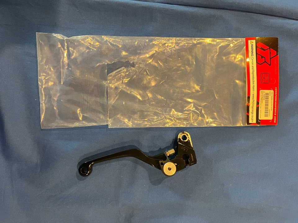 Alavanca de embreagem dobrável Tusk como nova preta para Honda CR125R, CR250R e mais - Imagem 1 de 1