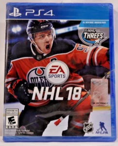 NHL 18 (Sony PlayStation 4, 2017) Nuevo Precintado Plástico Rasgado - Imagen 1 de 2