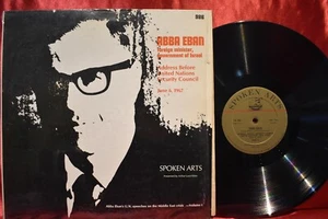 Abba Eban Address Before UN Security Council LP IN SHRINK - Imagen 1 de 3