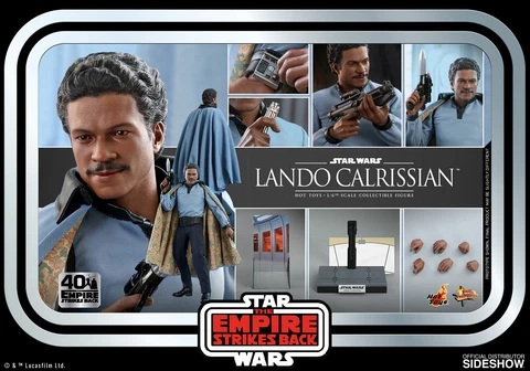 HOT TOYS MMS588 LANDO CALRISSIAN EMPIRE STRIKES BACK 40TH ANNIVERSARY 1:6 FIGURE Cover