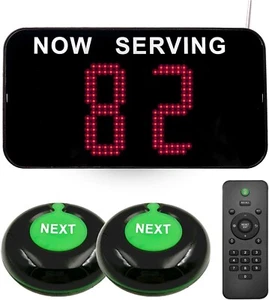 Now Serving Number System Take a Number System Number Calling System - Zdjęcie 1 z 14