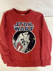 Star Wars Millennium Falcon Sweatshirt Youth M The Gap - Picture 1 of 18