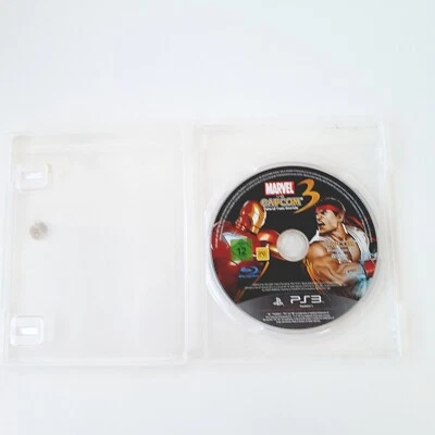 Marvel vs Capcom 3: Fate of Two Worlds (PlayStation 3 PS3) Disc Only - Image 1 of 3