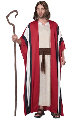 Biblical Shepherd Moses Religious Bible Adult Men Costume - Image 1 of 2