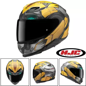 HJC F71 Bumblebee Hasbro Sport-Touring Motorcycle Helmets Bike Full Face Helmet - Picture 1 of 6
