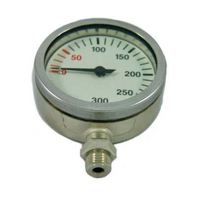 DIRZONE SF-1 TopDeal: Dir Zone Finimeter SPG 63 mm 0-300 Bar Tempered Glas