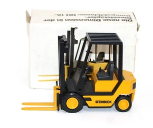 Carretilla elevadora Steinbock Boss NZG 296 1:25 Alemania Occidental en caja LEER - Imagen 1 de 9