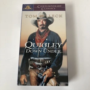 Quigley Down Under Starring Tom Selleck (VHS, 1997) New Sealed - Picture 1 of 8