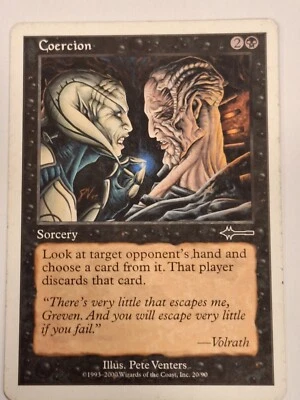 Coercion - Moderate Play Beatdown - Magic the Gathering MTG - Image 1 of 3