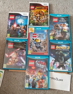 Wii U Lego Game Bundle - Harry Potter, Batman, Star Wars, Indiana Jones + More - Picture 1 of 4