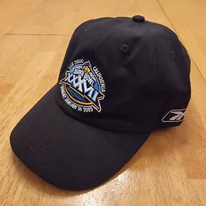 Super Bowl 37 Hat Reebok Pepsi NFL San Diego CA 2003 Adult Size Black NEW - Picture 1 of 16