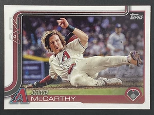 2025 Topps #243 Jake McCarthy Arizona Diamondbacks (Base) - Picture 1 of 3