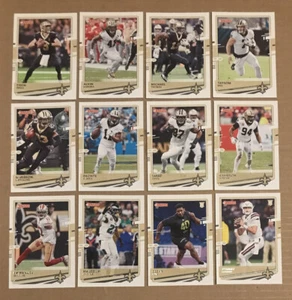 Donruss Football New Orleans Saints 2020 ¡Juego completo de 12 cartas del equipo con novatos! - Imagen 1 de 1