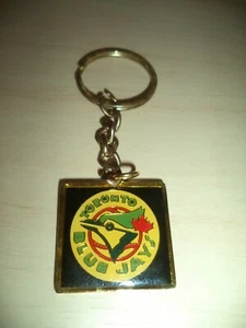 Vintage 1987 Toronto Blue jays bronze copper gold keychain MLB By Peter David  - Picture 1 of 2