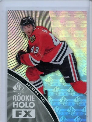  2011-12 SP Authentic Holoview FX #RFX4 Brandon Saad - Image 1 of 2