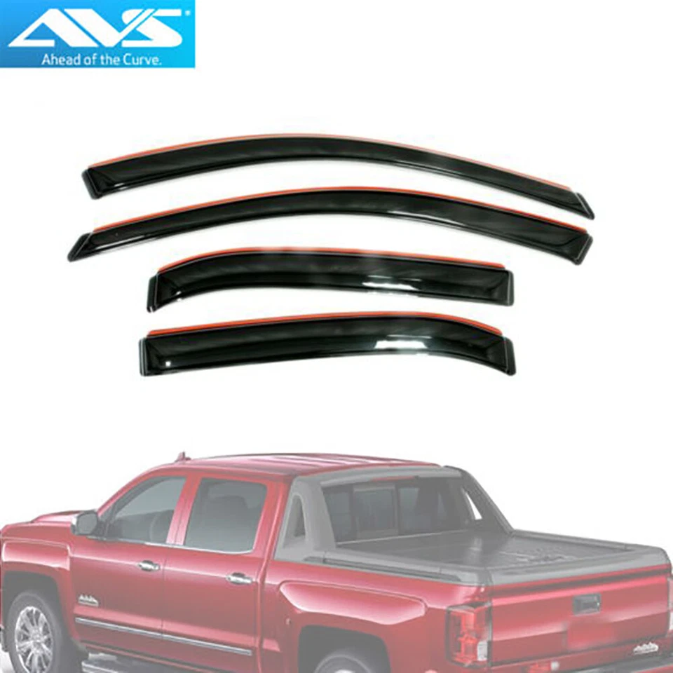 Deflector en canal de ventilador automático Ventshade 194254 4 piezas para Malibu 2016-19 Foto 1 de 4