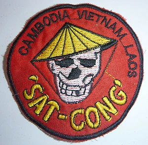 Patch - KILL COMMUNISTS - 7th SPECIAL FORCES, LAOS, CAMBODIA, Vietnam War, 2008 - Picture 1 of 2