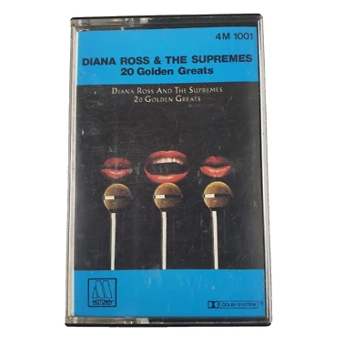 DIANA ROSS & THE SUPREMES 20 Golden Greats Cassette Tape, 1977, Pop, VGC - Image 1 of 3