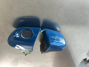 2003 2004 BMW M3 LAGUNA SECA BLUE OUTSIDE HANDLES BOTH SIDES CLEAN SET BMW OEM✳️ - Picture 1 of 12