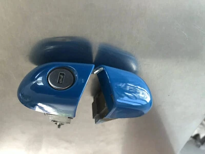 2003 2004 BMW M3 LAGUNA SECA BLUE OUTSIDE HANDLES BOTH SIDES CLEAN SET BMW OEM✳️ - Image 1 of 4