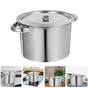 Deckel Kochtopf Kochtopf eingedickt Suppe Haushalt Töpfe mit Deckel - Bild 1 von 12