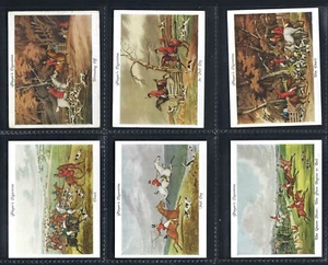 PLAYER - OLD HUNTING PRINTS - FULL SET OF 25 CARDS - Picture 1 of 10
