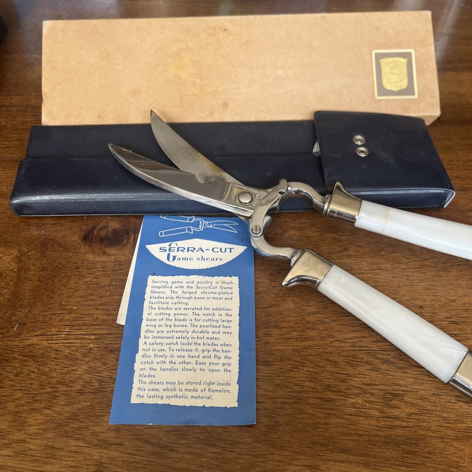 Tijeras de juego Serra-Cut con estuche y caja de almacenamiento Remelon Foto 1 de 4