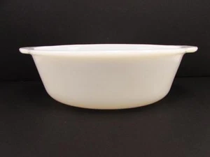 Vaso de leche Fire King blanco #467 1,5 qt. Cuenco ovalado - Imagen 1 de 2